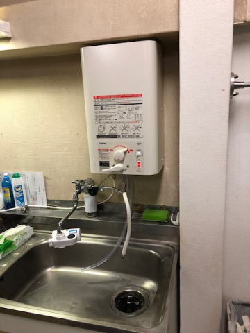 小型電気温水器交換工事　宮城県仙台市宮城野区　EWM-14 - After
