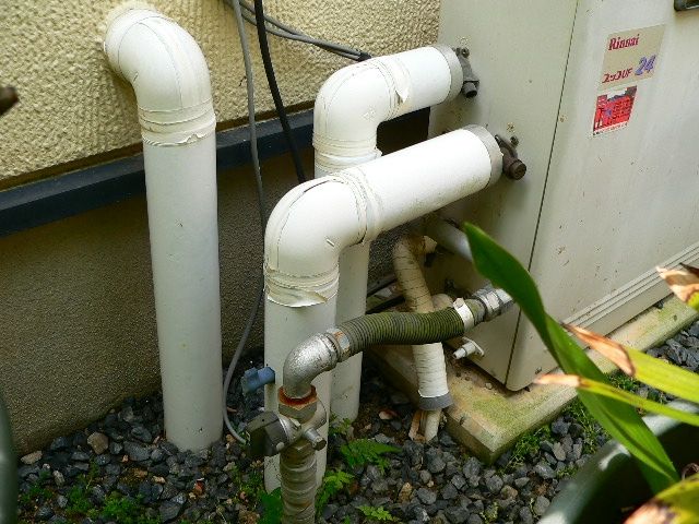 ガス給湯器交換工事　広島県広島市西区　RUF-A2003SAG-A-set-13A - Before