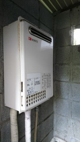 ガス給湯器交換工事　東京都昭島市　GQ-2439WS-1-set-LPG - After