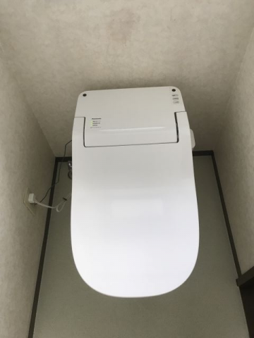 トイレ 洗面化粧台 洗面化粧台交換工事　神奈川県伊勢原市　XCH1401RWS