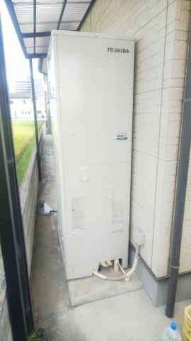 エコキュート交換工事　和歌山県岩出市　HWH-B466L-set - After