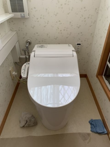 トイレ ガス給湯器交換工事　茨城県鹿嶋市　XCH3013WS - After
