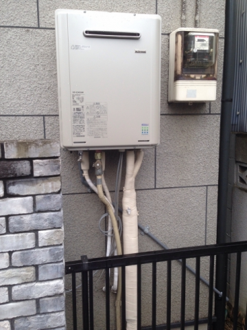 エコジョーズ給湯器交換工事　東京都府中市　RUF-E2405SAW-13A-set - After