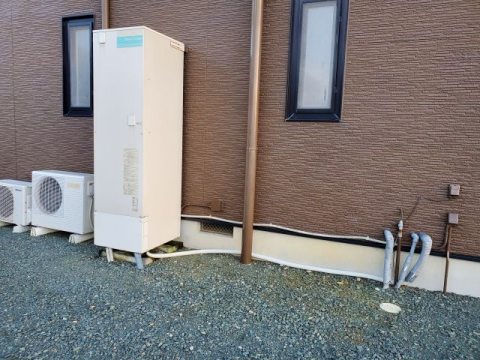 エコキュート交換工事　愛知県豊橋市　SRT-S374U-set - Before