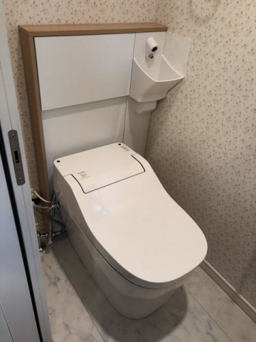 トイレ交換工事　東京都板橋区