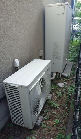 エコキュート交換工事　埼玉県志木市　SRT-W374Z-set - Before