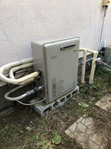 ガス給湯器交換工事　大阪府富田林市　RUX-E2406G-set-13A - After