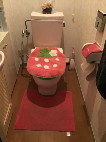 トイレ交換工事　岡山県岡山市北区 - Before