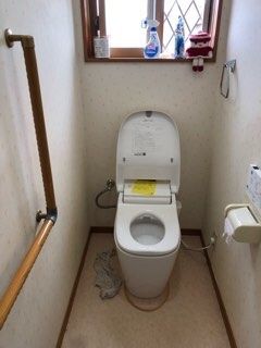 トイレ交換工事　愛知県豊田市