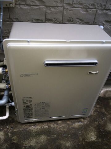 給湯器交換工事　大阪府泉大津市　RUF-E2405SAG-set-13A - After