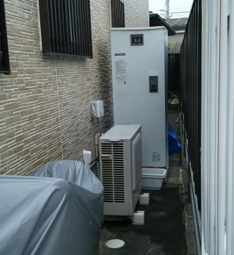 エコキュート交換工事　三重県鈴鹿市　SRT-S374A-BS-set - Before
