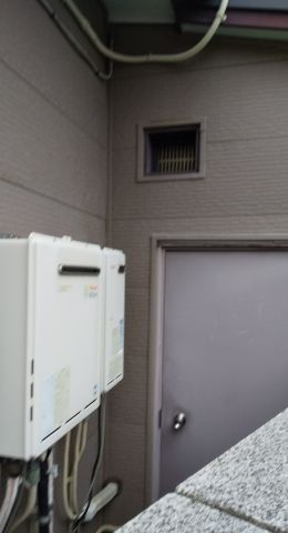 ガス給湯器交換工事　千葉県船橋市　RH-61W-A-13A - Before