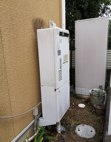 ガス給湯器交換工事　兵庫県川西市 - Before