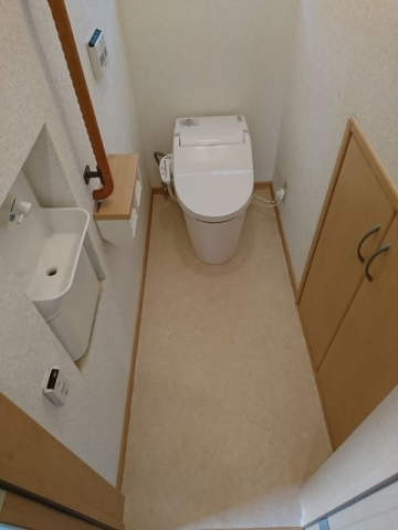 トイレ交換工事　千葉県袖ケ浦市