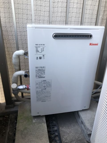 ガス給湯器交換工事　東京都世田谷区　RUX-A1613G-set-13A - After