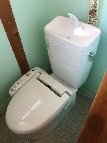トイレ交換工事　愛知県常滑市　BC-ZA10H-120-DT-ZA180H-BW1