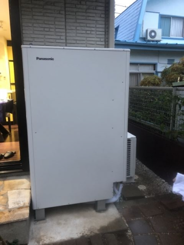 エコキュート 交換工事　埼玉県所沢市