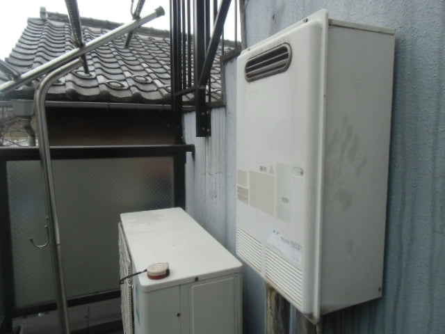 給湯器交換工事（ガス可とう管交換共）　東京都目黒区　GQ-2437WS - Before