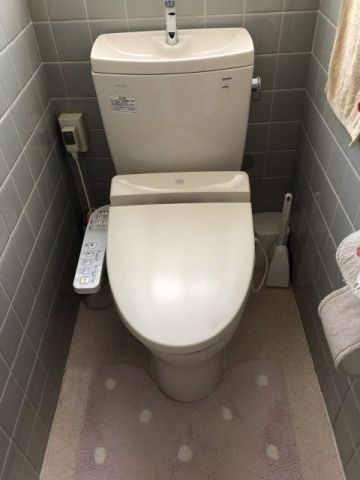 便座交換工事　大阪府和泉市