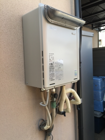 給湯器交換工事（エコジョーズ）/コンロ交換え工事　大阪府堺市堺区　RUF-E2405SAW-13A-set - After