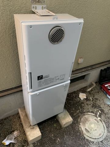 ガス給湯器交換工事　東京都町田市　GX-H240AW-13A - After
