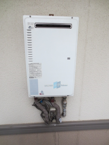 給湯器交換・キッチン水栓工事　東京都目黒区　GQ-1639WS-set - Before
