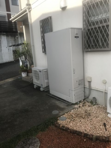 エコキュート交換工事　神奈川県横浜市戸塚区 - After