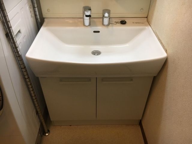 洗面化粧台交換工事　千葉県千葉市緑区 - After