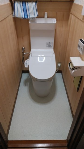 トイレ交換工事　東京都調布市　CH3010WST