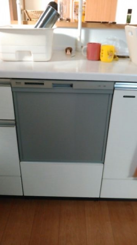 ビルトイン食洗機交換工事　静岡県焼津市　RKW-404A-SV - After
