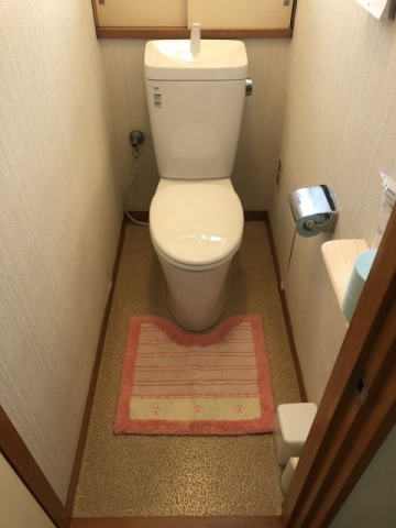 トイレ交換工事　茨城県つくばみらい市　BC-ZA10H-120-DT-ZA180H-BW1 - After
