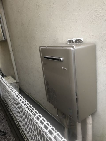 ガス給湯器交換工事　東京都昭島市　RUF-E2405SAW-A-set-13A - After
