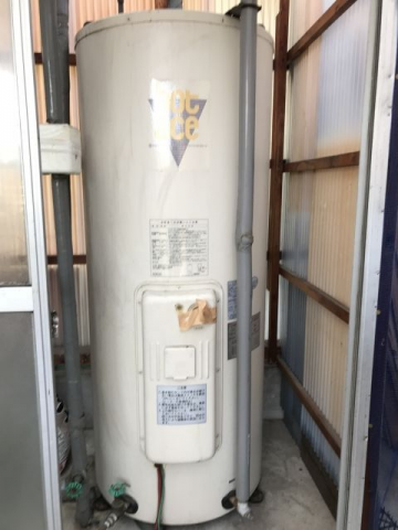 電気温水器交換工事　静岡県静岡市駿河区　SRG-305G - Before