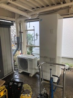 エコキュート交換工事　愛知県豊橋市　EQ46UFV-set