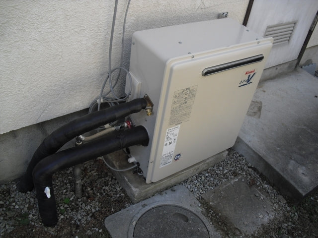 給湯器・ガス配管交換工事　埼玉県比企郡小川町　RFS-A2400SA-set - After