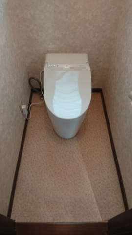 トイレ交換工事　神奈川県横浜市青葉区　CES9565FR-NW1