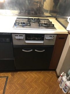 ビルトインガスコンロ交換工事　静岡県浜松市中区　RS31W27U12DGVW-13A