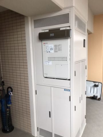 ガス給湯器　ビルトインガスコンロ交換工事　東京都墨田区　GTH-2444SAWX3H-1-BL-13A - After