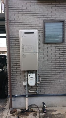 ガス給湯器交換工事　京都府向日市　RVD-E2405SAW2-3-A-set-13A - After