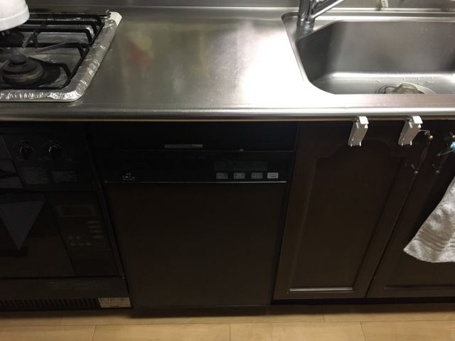 ビルトイン食洗機 ガス給湯器交換工事　大阪府摂津市　NP-45MD8S - Before