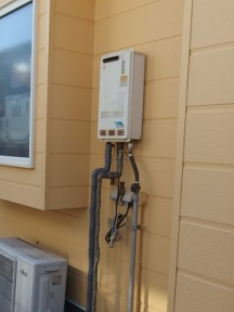 ガス給湯器交換工事　宮城県仙台市泉区　GQ-1639WS-1-set-13A - Before