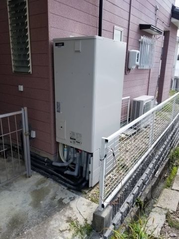 エコキュート交換工事　愛知県豊田市　SRT-S374-set