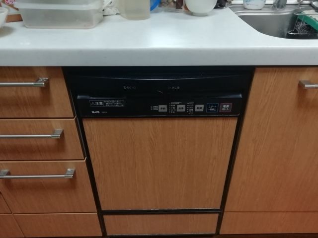 ビルトイン食洗機交換工事　京都府木津川市　NP-45VD7S - Before