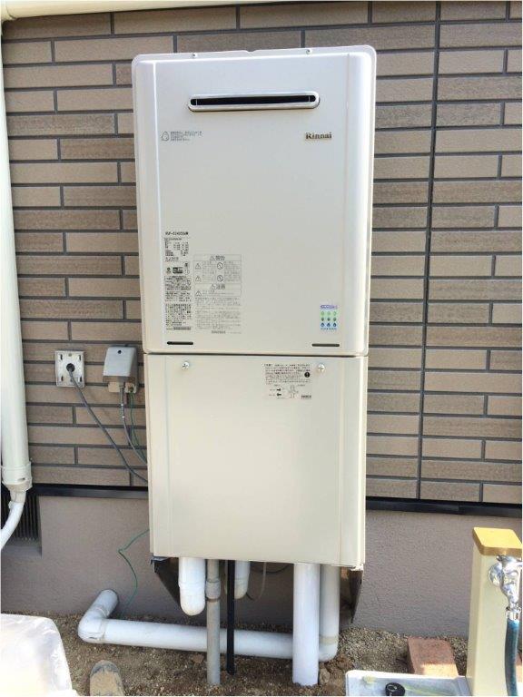 給湯器交換工事　岡山県岡山市中区　RUF-E2405SAW-13A-set - After