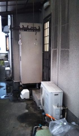 エコキュート交換工事　和歌山県和歌山市　BHP-F46SU-set - Before