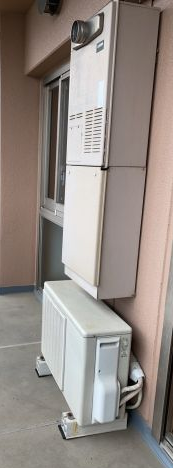 ビルトインガスコンロ ガス給湯器交換工事　神奈川県川崎市幸区　RUFH-E2405SAT2-3-A-set-13A - Before