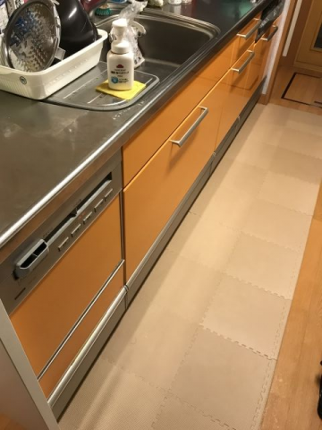 ビルトイン食洗機交換工事　新潟県新潟市西区　RSW-404A-B - Before
