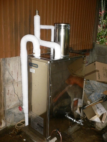 石油給湯器交換工事　茨城県坂東市　IB-4552SGH-set - After