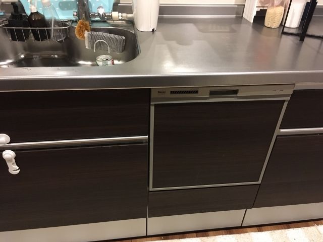 ビルトイン食洗機交換工事　新潟県新潟市中央区　NP-45VD7S - Before