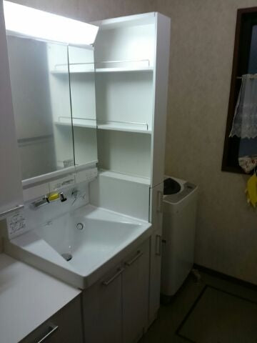 洗面化粧台・水栓交換工事(塩入）　神奈川県川崎市幸区　00003 - After